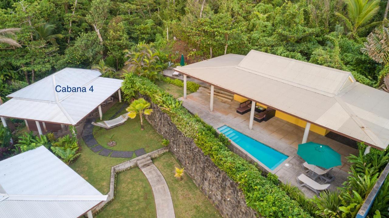 Pagua Bay House - Oceanfront Cabana'S Marigot Eksteriør billede