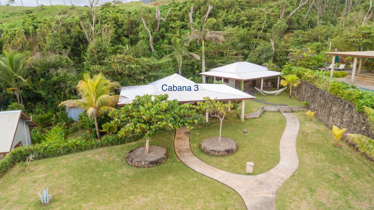 Pagua Bay House - Oceanfront Cabana'S Marigot Eksteriør billede