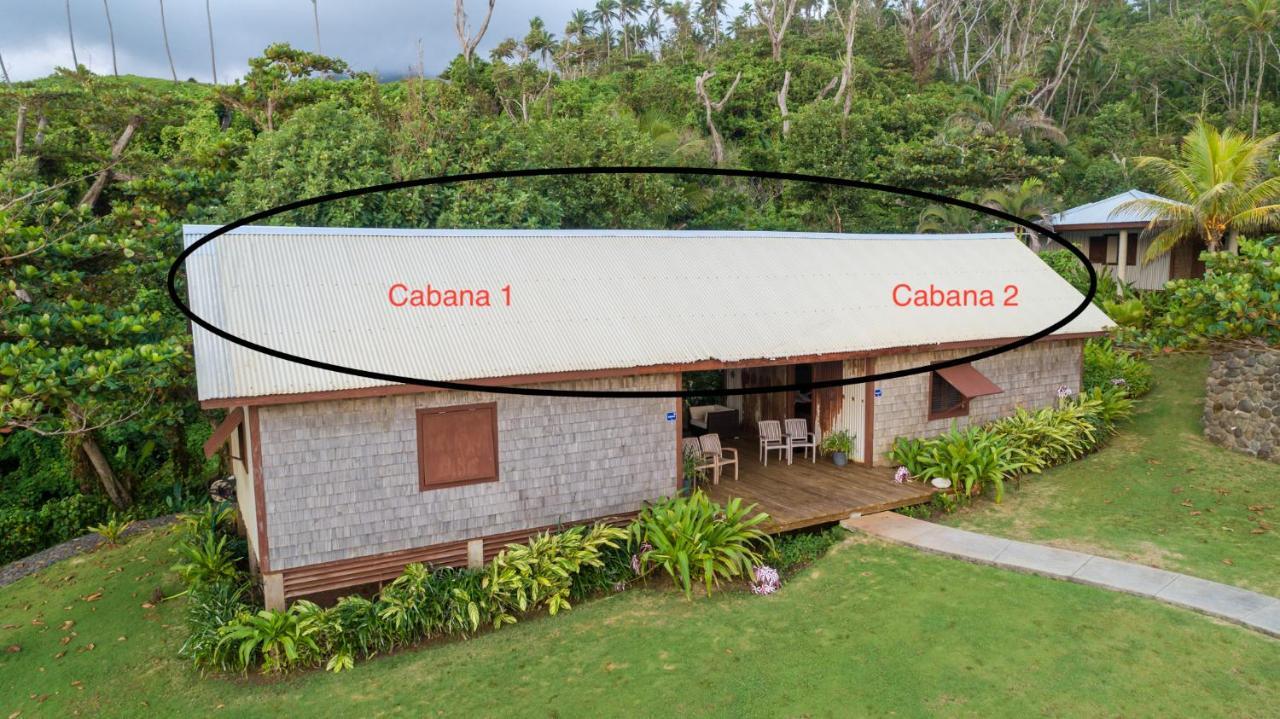 Pagua Bay House - Oceanfront Cabana'S Marigot Eksteriør billede